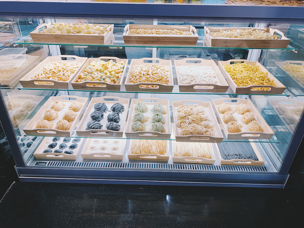 Deli Pasta Display Case